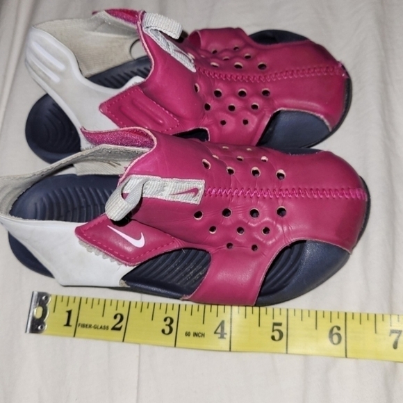 Nike Sunray Protect Sandals 9C Fireberry Pink - Picture 10 of 10